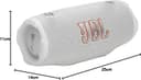 JBL Charge 6 Wireless Portable Bluetooth Speaker – White thumbnail 5
