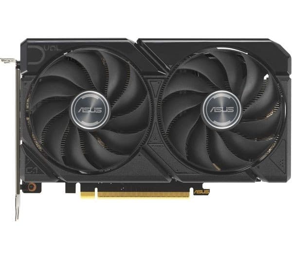 ASUS Dual Radeon RX 9060 XT 8GB GDDR6 Graphics Card - Black