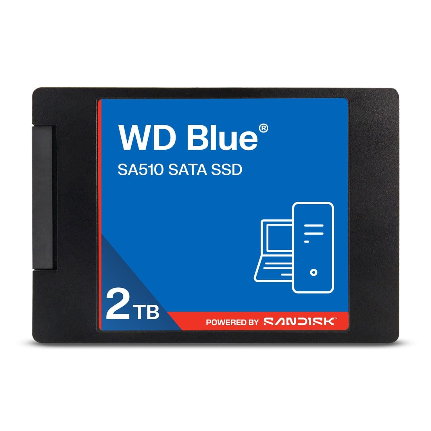 SanDisk WD Blue SA510 2.5-Inch/7mm SATA Internal Solid State Drive - Blue