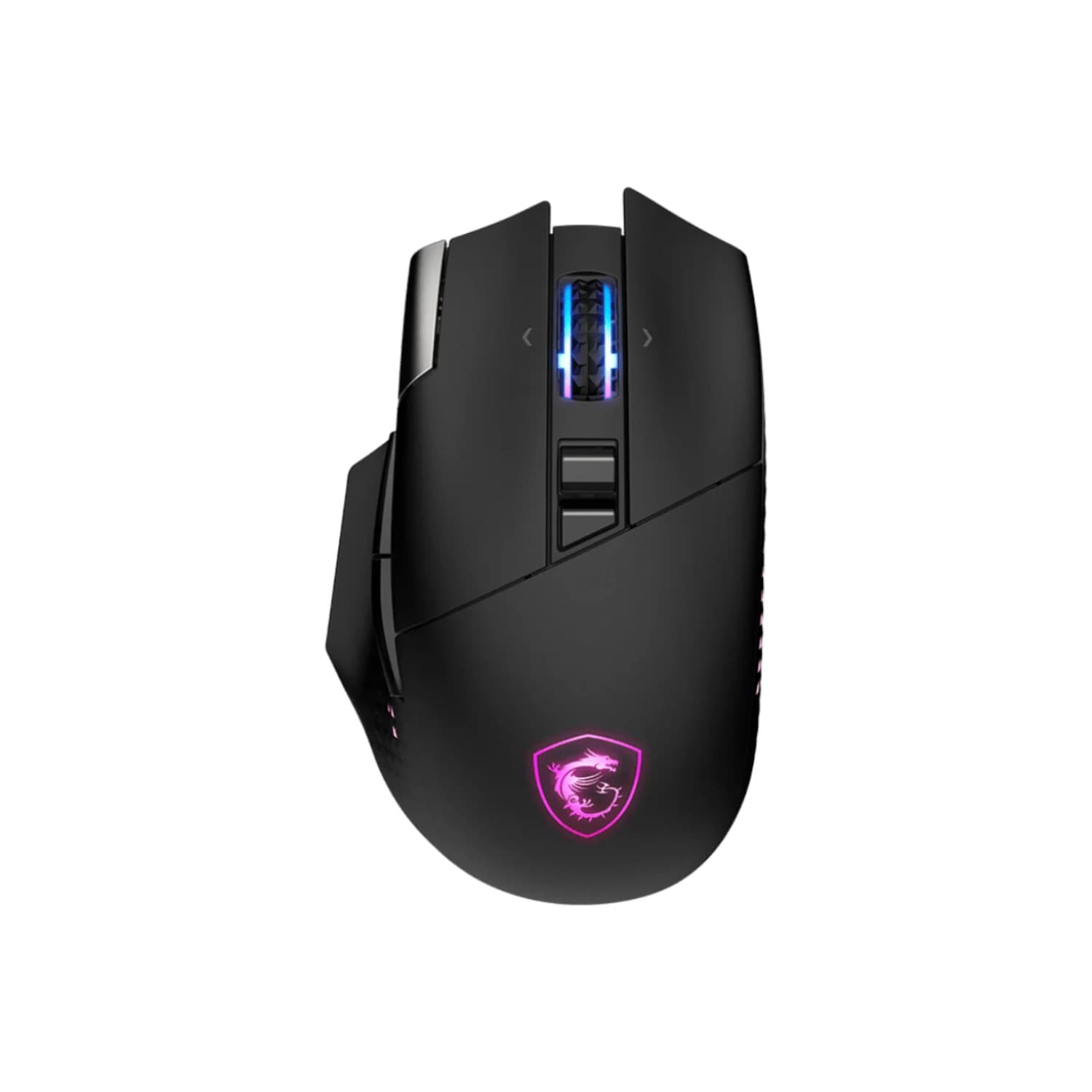 MSI Versa Pro + Dock 26000 DPI Wireless RGB Optical Gaming Mouse - Black