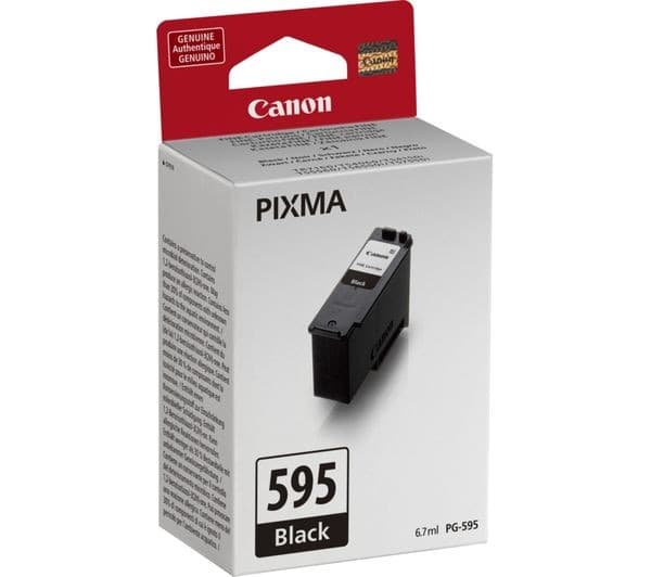 CANON PG-595 Black Ink Cartridge - Image 1