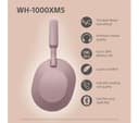 Sony WH-1000XM5 Wireless Noise-Cancelling Over-Ear Headphones - Smoky Pink thumbnail 3