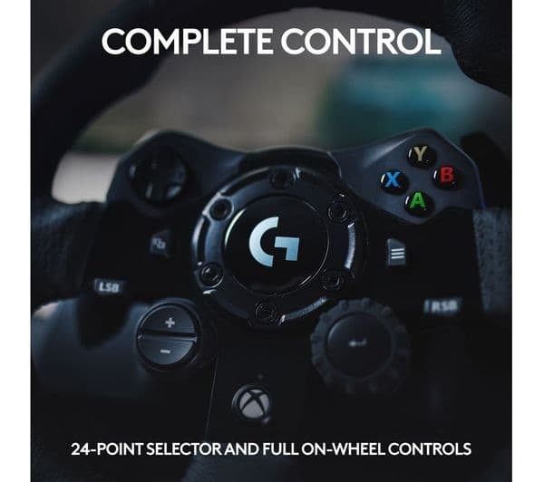 Logitech G G923 TRUEFORCE Racing Wheel and Pedals - Xbox Series X/S, Xbox One & PC - Image 5