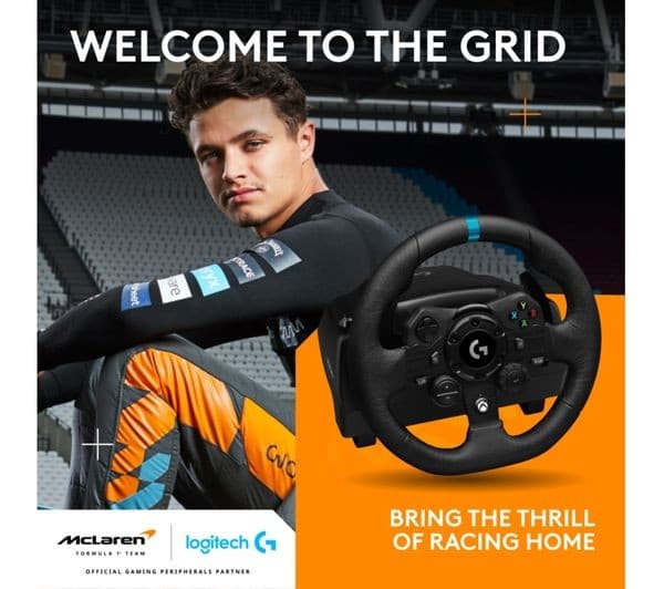 Logitech G G923 TRUEFORCE Racing Wheel and Pedals - Xbox Series X/S, Xbox One & PC - Image 10
