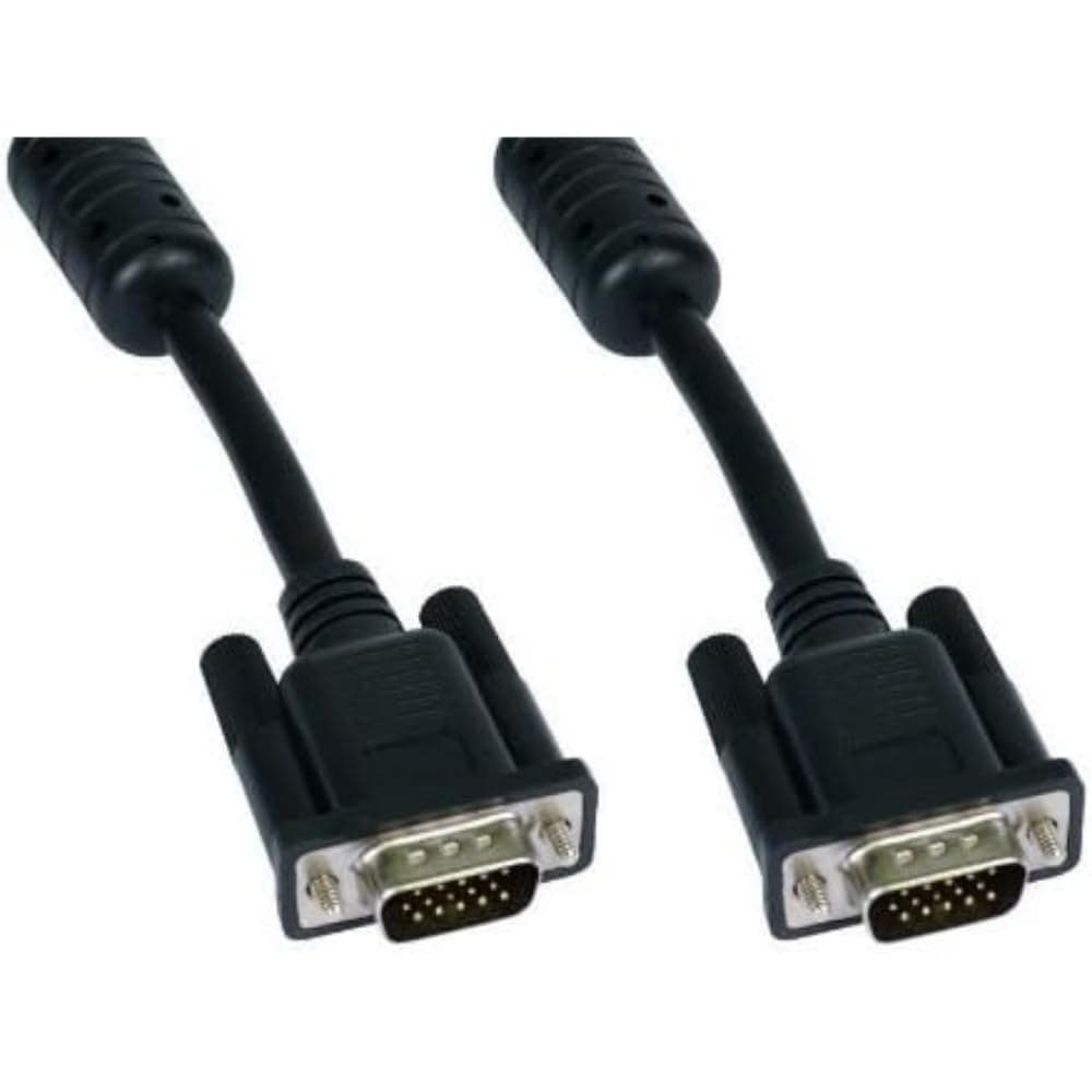 Cables Direct CDEX-701K Câble SVGA 1 m Noir, Argent - Image 1