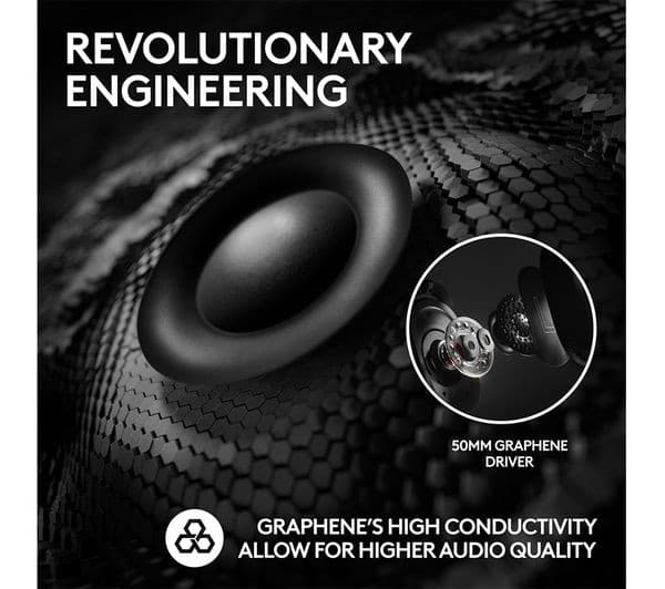 Logitech PRO X 2 LIGHTSPEED Wireless Gaming Headset Black - Image 4