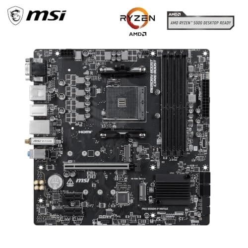 MSI PRO B550M-P WIFI6E Motherboard, mATX - Ryzen 5000/4000/3000, AM4, DDR4 - Image 5