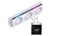 ASUS ROG Strix SLC IV 360 ARGB LCD Intel/AMD AIO Liquid CPU Cooler - White thumbnail 1