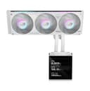 ASUS ROG Strix SLC IV 360 ARGB LCD Intel/AMD AIO Liquid CPU Cooler - White thumbnail 2