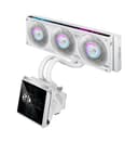 ASUS ROG Strix SLC IV 360 ARGB LCD Intel/AMD AIO Liquid CPU Cooler - White thumbnail 4