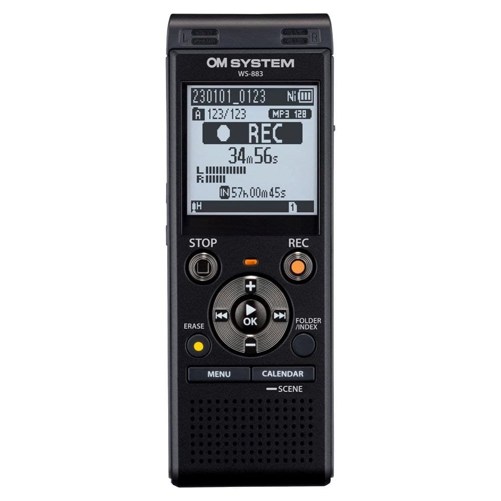 Olympus WS-883 8GB Digital Notetaker - Image 1