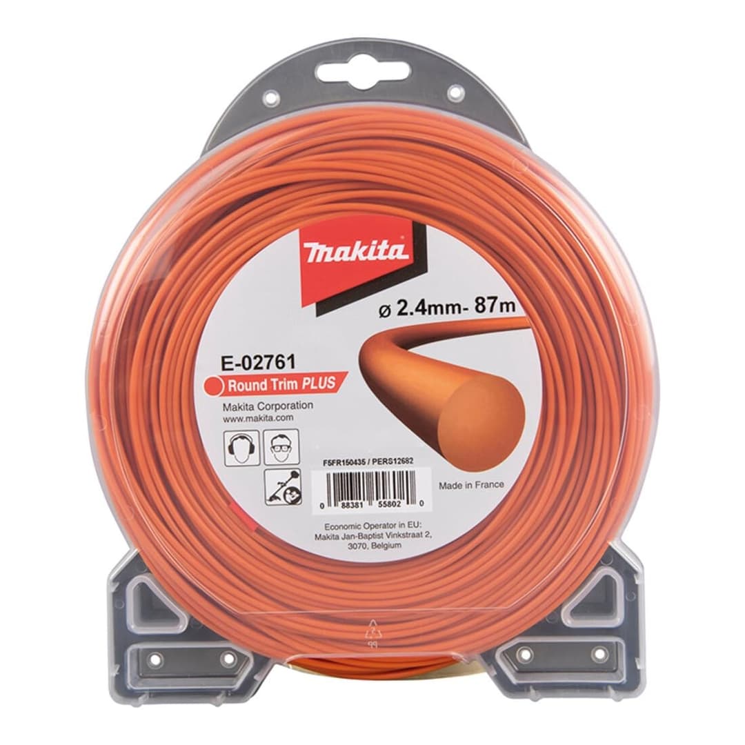Makita Round Trim Plus E-02761 Strimmer Line - Orange - Image 5
