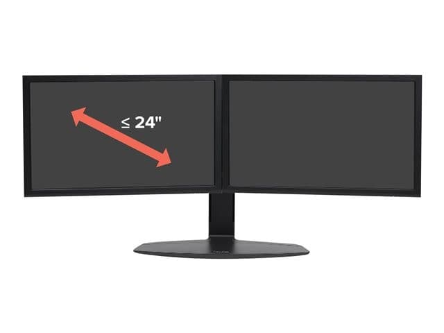 Ergotron Neo-Flex Dual Monitor Stand Black - Image 1