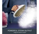 TEFAL Express Protect SV9201 Steam Generator Iron - White & Burgundy thumbnail 3