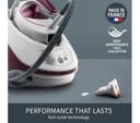 TEFAL Express Protect SV9201 Steam Generator Iron - White & Burgundy thumbnail 8