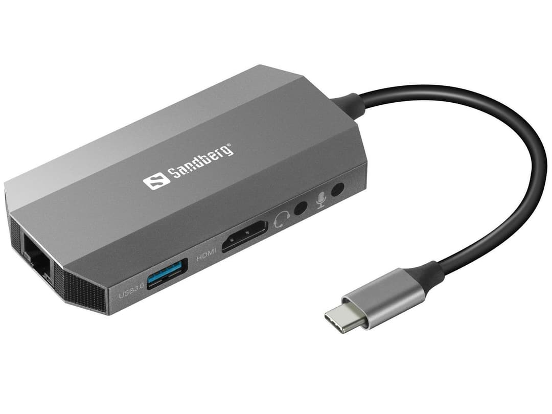USB-C 6in1 Travel Dock (136-33) - Image 1