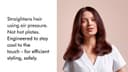 Dyson Airstrait Hair Straightener Red Velvet & Gold thumbnail 8