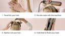 Dyson Airstrait Hair Straightener Red Velvet & Gold thumbnail 9
