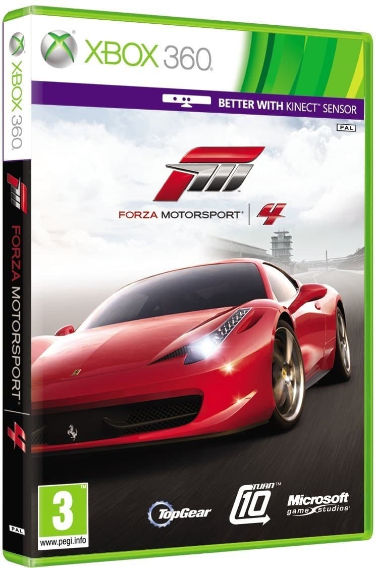 Microsoft Forza Motorsport 4 Video Game For Xbox 360 - Image 1