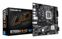 GIGABYTE B760M H V2 Micro-ATX Motherboard - Intel B760 Chipset, LGA 1700 Socket, Supports Intel Core 14th Gen CPUs, 5+1+1 Phases Digital VRM, up to 8000MHz DDR5 (O.C.), 1xPCIe 4.0 M.2, 1GbE LAN, USB 3.2 Gen1 thumbnail 1