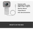 Logitech StreamCam Full HD USB-C Webcam - White thumbnail 9