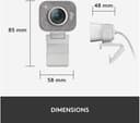 Logitech StreamCam Full HD USB-C Webcam - White thumbnail 10