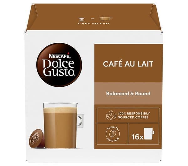 NESCAFE Dolce Gusto Café au Lait - Pack of 16 - Image 2