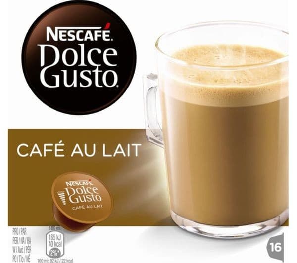 NESCAFE Dolce Gusto Café au Lait - Pack of 16 - Image 3