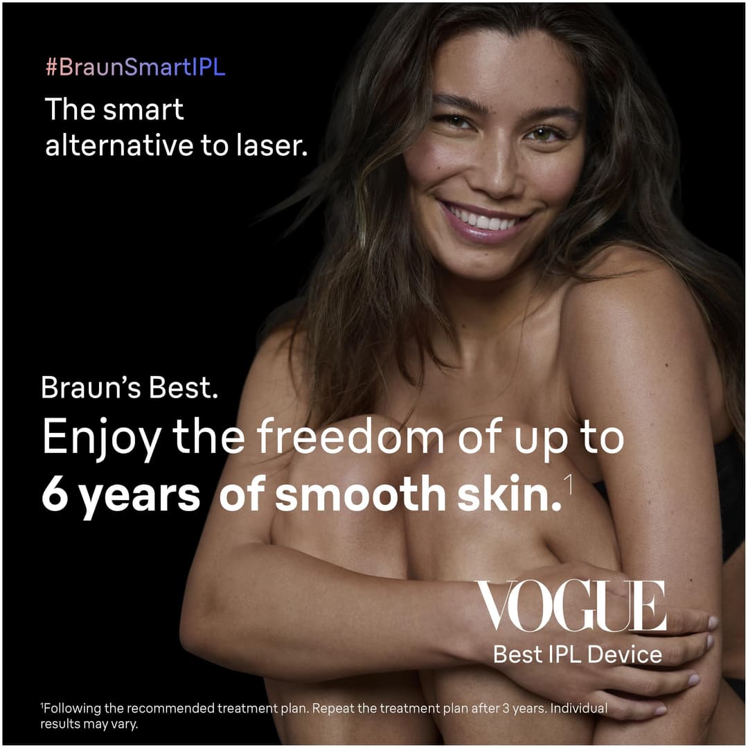 Braun Smart IPL Skin i-Expert Hair Removal Device PL7321 - White/Rose Gold - Image 2