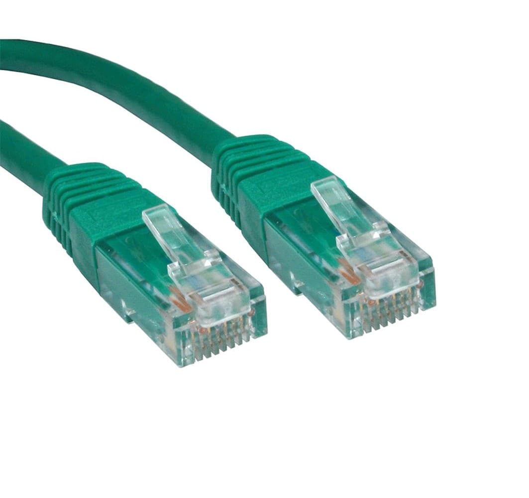 Microconnect CAT6 U/UTP PVC Network Cable 7.5m - Green (B-UTP6075G)