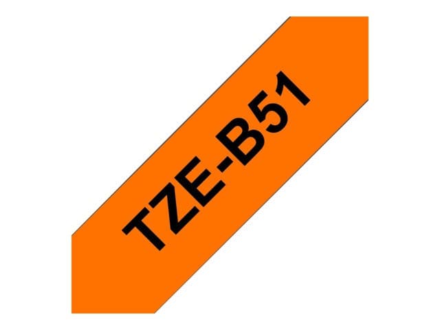 Brother TZe-B51 - laminated tape - 1 cassette(s) - Roll (2.4 cm x 5 m) - Image 5