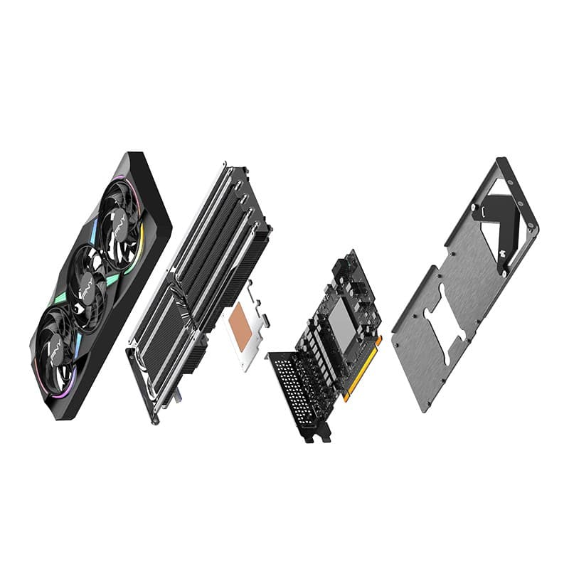PNY GeForce RTX 5070 EPIC-X RGB OC NVIDIA 12 GB GDDR7 - Image 4