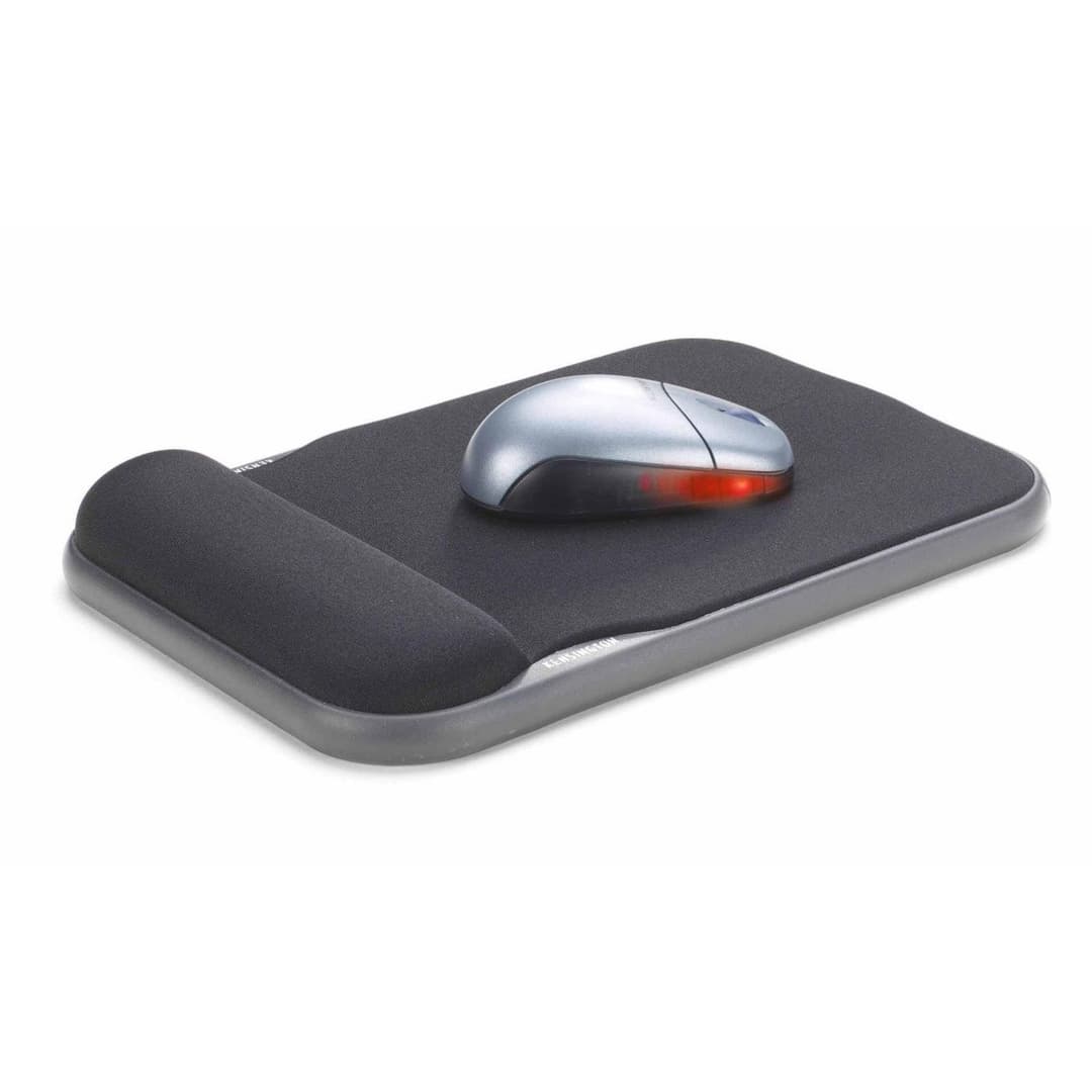 Kensington Height Adjustable Gel Mouse Wrist Rest - Black - Image 1