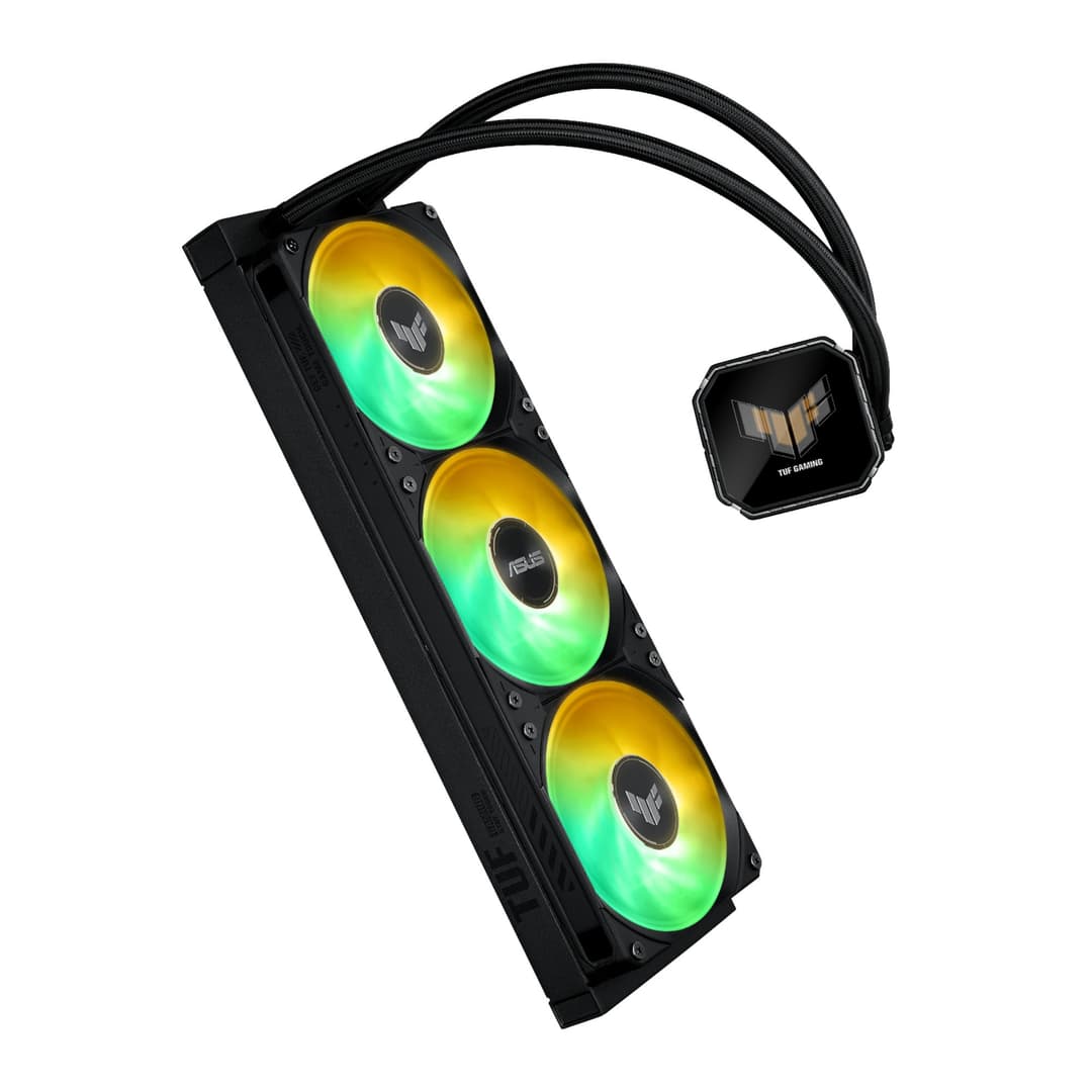 ASUS TUF Gaming LC III 360 ARGB LCD 360mm AIO Liquid CPU Cooler - Black - Image 4