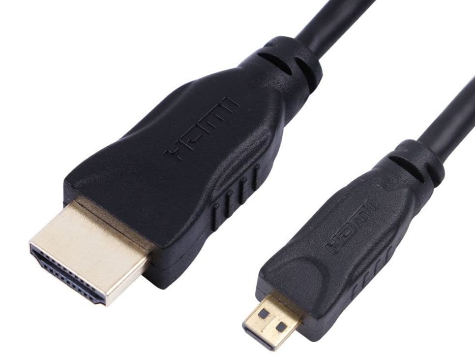 HDMI 2.0 A-D cable, 3m - Image 1