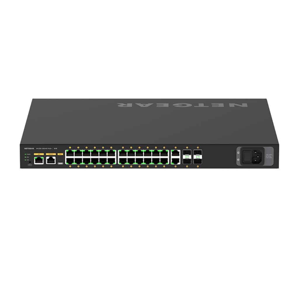 NETGEAR M4250-26G4XF-PoE+ Managed L2/L3 Gigabit Ethernet (PoE) 1U - Image 1