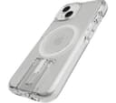 TECH21 Evo Crystal Kick iPhone 14 Case with MagSafe - Clear & White thumbnail 3