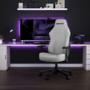 AndaSeat Luna Premium Large Gaming Chair - Grey Fabric thumbnail 1