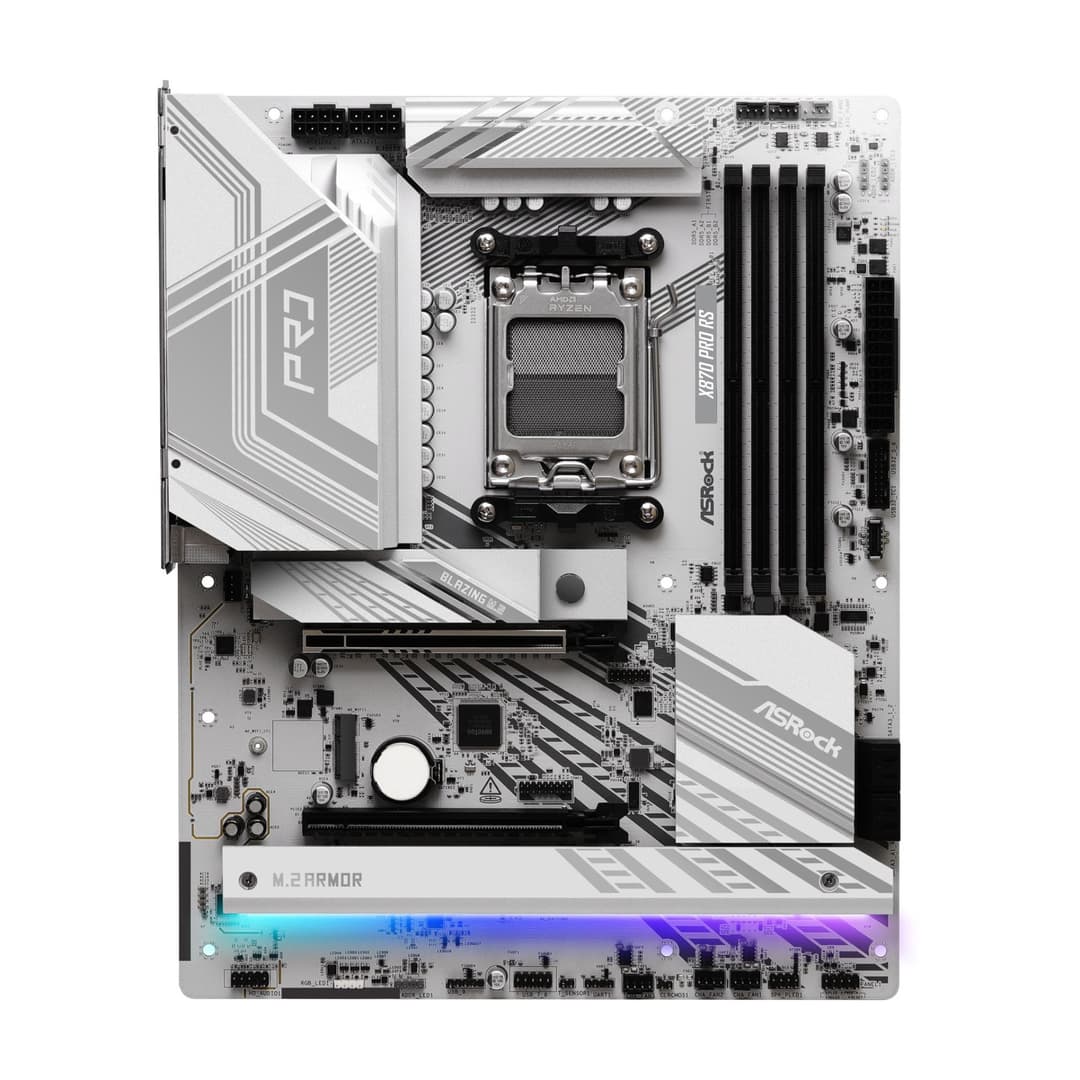 Asrock X870 PRO RS ATX AMD Socket AM5 Motherboard - Image 2