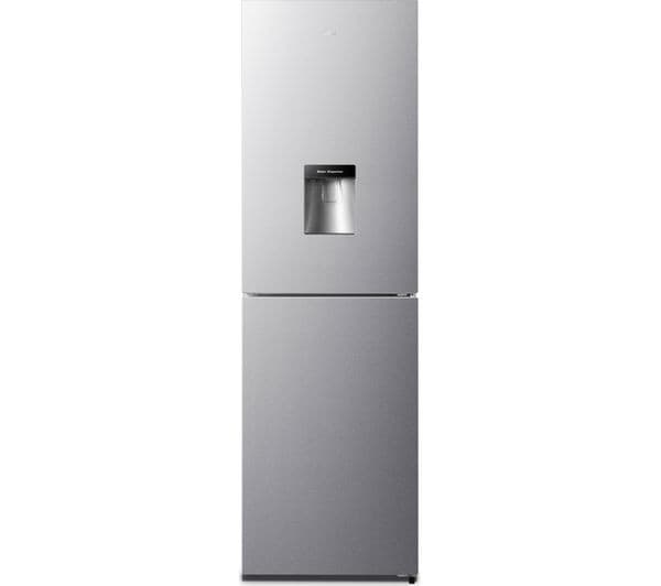 LOGIK LNFD55X18 50/50 Fridge Freezer - Inox - Image 1