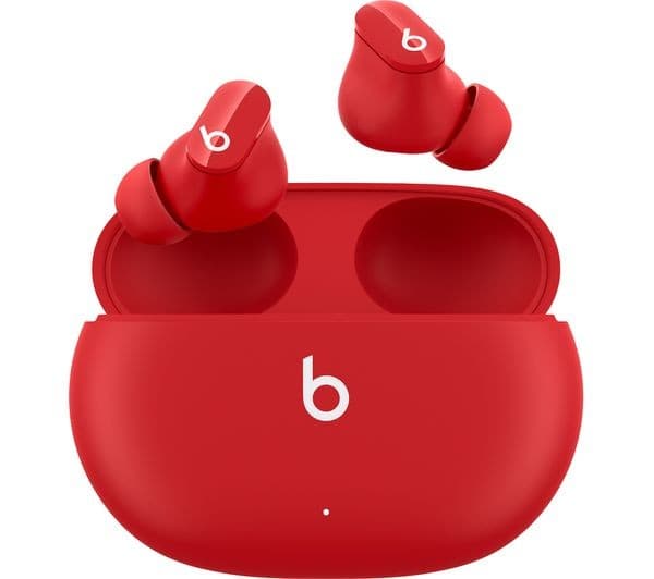 BEATS Studio Buds Wireless Bluetooth Noise-Cancelling Earbuds - Red - Image 4