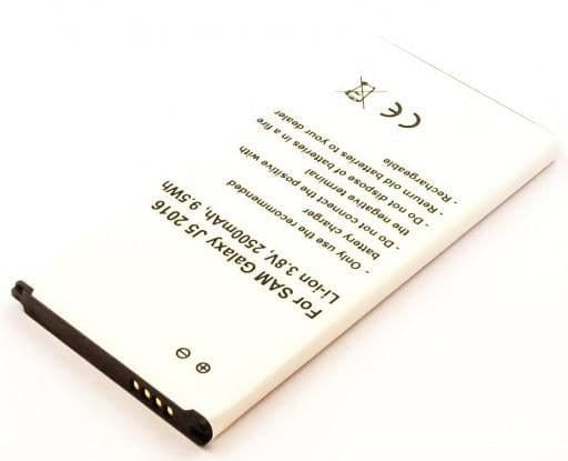 CoreParts MBXSA-BA0042 Replacement Battery for Samsung Galaxy J5 (2016) - Li-ion 2500mAh 9.63Wh - Image 1