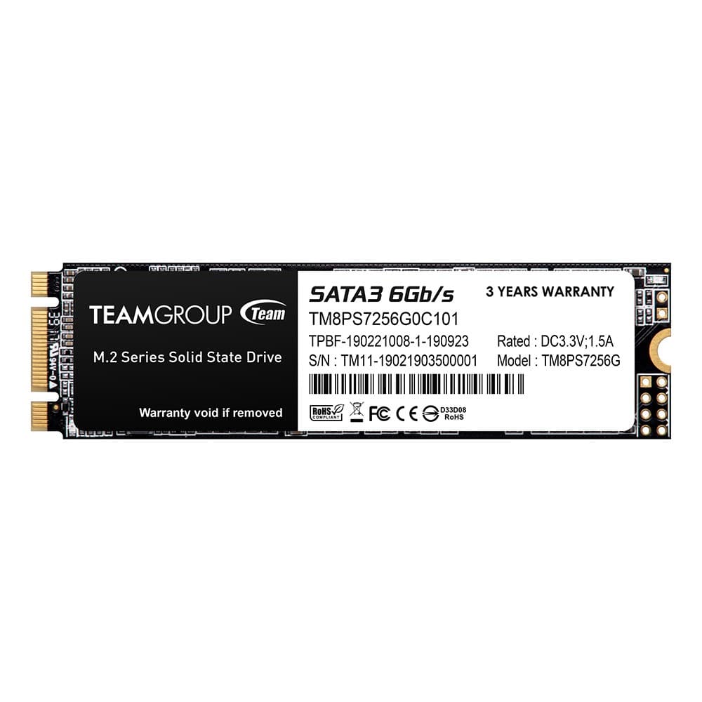 Team Group MS30 256GB M.2 2280 SATA Internal SSD - Image 1