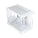 1st Player UV6 Tempered Glass Micro ATX Gaming Case - White thumbnail 3