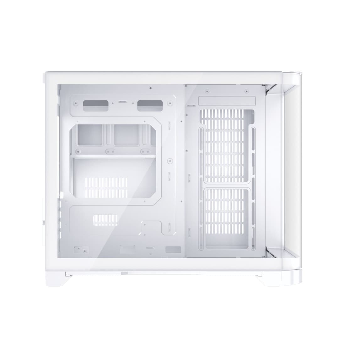 1st Player UV6 Tempered Glass Micro ATX Gaming Case - White - Image 7