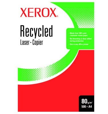 Xerox Recycled Paper A4, White printing paper - Image 1