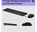 HP 650 Programmable Wireless Keyboard & Mouse Set - Black thumbnail 2