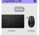 HP 650 Programmable Wireless Keyboard & Mouse Set - Black thumbnail 5
