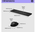 HP 650 Programmable Wireless Keyboard & Mouse Set - Black thumbnail 6