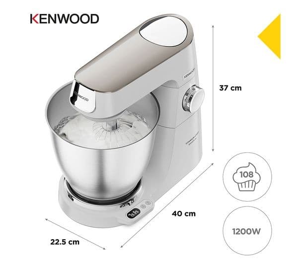 KENWOOD Titanium Chef Baker XL KVL65.001WH Stand Mixer - White - Image 5